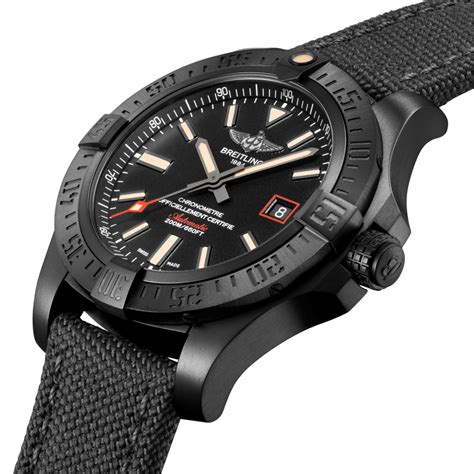 breitling blackbird a 44369-105|Breitling blackbird avenger 44.